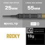 Josh Rock Brass Softdarts Set Attribute Details