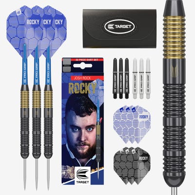 Josh Rock Brass Darts Set 