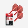 Target Darts K-Flex Flight and Shaft System No.6 Short, Red