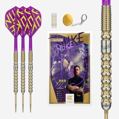Luke Littler Prodigy SP Stahlspitze Dart Set