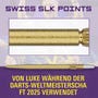 Luke Littler G1-Weltmeister Swiss Point Darts mit den für das Spiel von „The Nuke“ verwendeten Dartspitzen