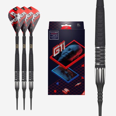 Target Darts Offiziell Phil Taylor Power 9Five G11 Softdarts - Box und Darts Set