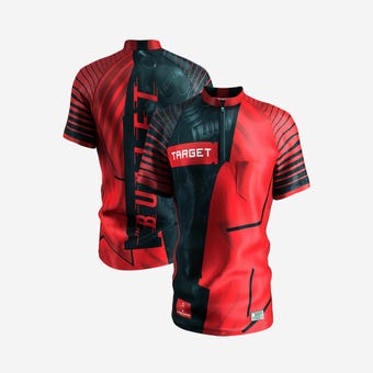 Stephen Bunting 2025 Darts Playing Shirt - Vorder- und Rückseite