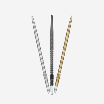 Target Darts Swiss Fire Dart Points - Available in 3 Colours - Fan View
