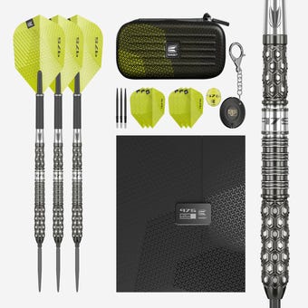 Target Darts 975 02 Swiss Point Steel Tip Darts Set Box Contents - Main Image