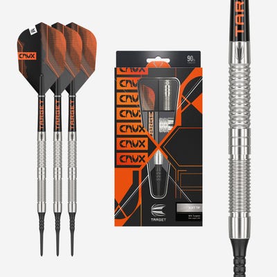 Target Darts CRUX 10 Soft Tip Set Box Contents - Main Image