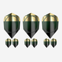 Target Darts Cult Envy Pro.Ultra No.6 Flights (3 Sets) - Comes in sets of 3 for a total of 9 flights