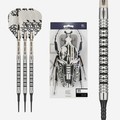 Target Darts EXO 11 Soft Tip Darts Set Box Contents - Main Image