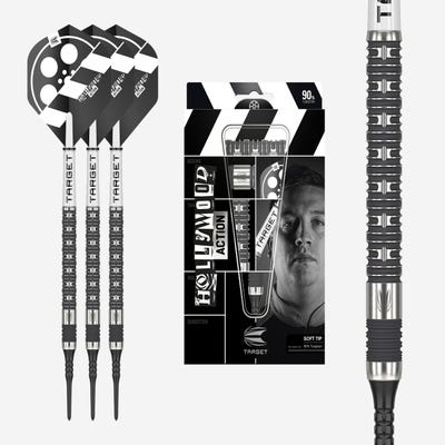 Target Darts Chris Dobey 'Hollywood Action' Soft Tip Darts Set Box Contents - Main Image