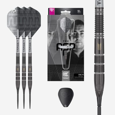 Target Darts Nathan Aspinall x Echo Steel Tip Darts Set Box Contents - Main Image
