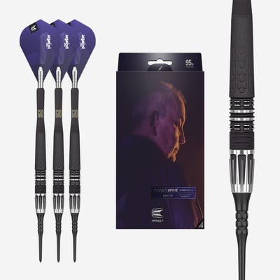 Target Darts Phil Taylor Power 9Five G10 Soft Tip  Set Box Contents - Main Image