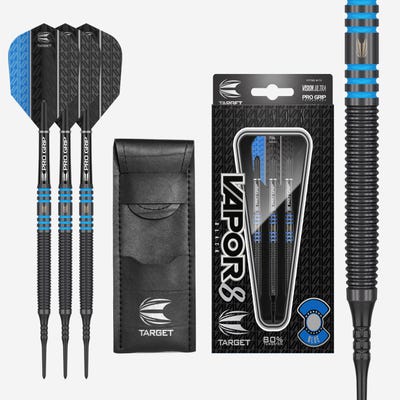 Vapor8 Black Blau Softdart