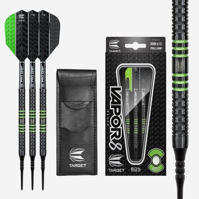 Vapor8 Black - Grün Softdart