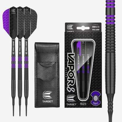 Vapor8 Black - Lila Softdart