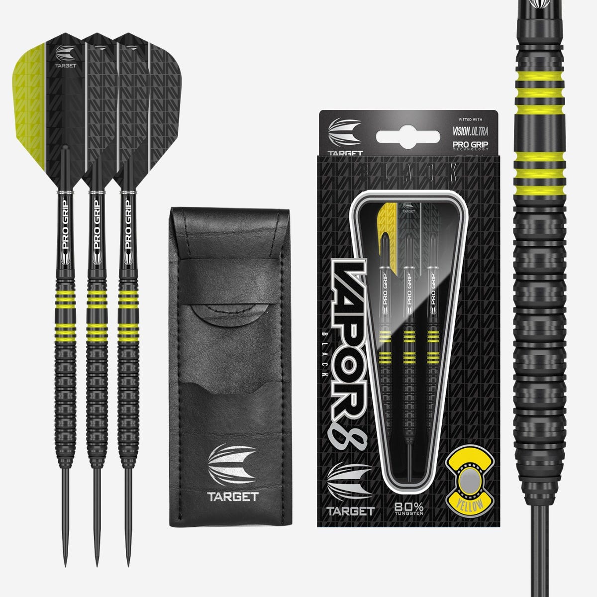 Vapor8 Black - Gelb