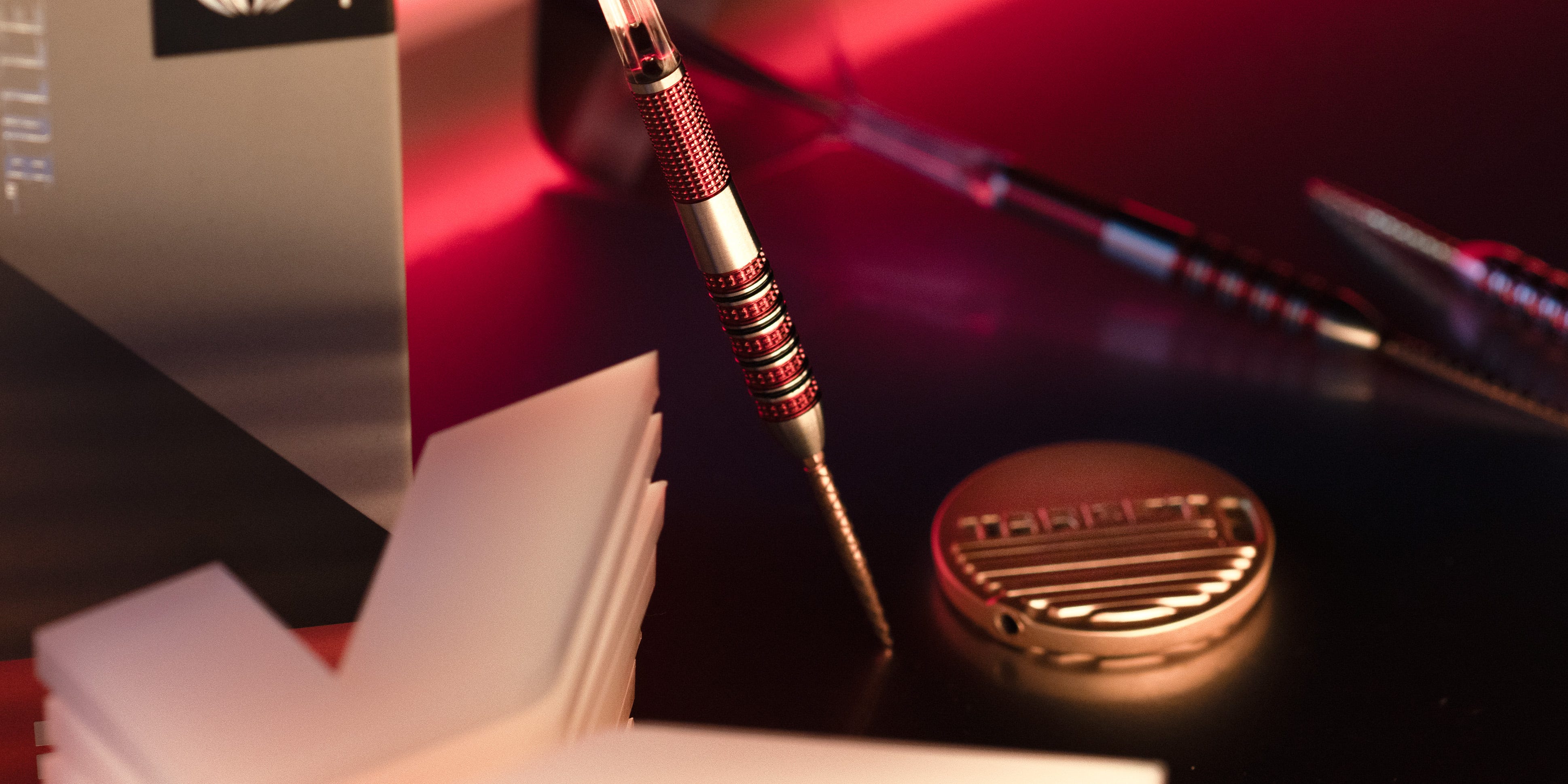 Full view of Stephen Bunting 95K Steel Tip Darts